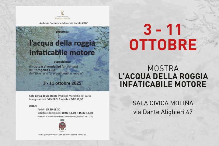 L'immagine riporta i dettagli dell'evento presenti in descrizione