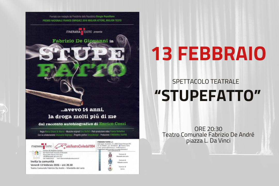 L'immagine riporta i dettagli dell'evento presenti in descrizione