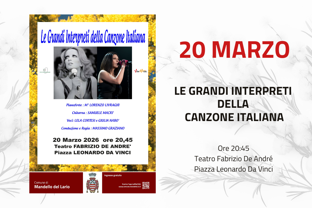 L'immagine riporta i dettagli dell'evento presenti in descrizione