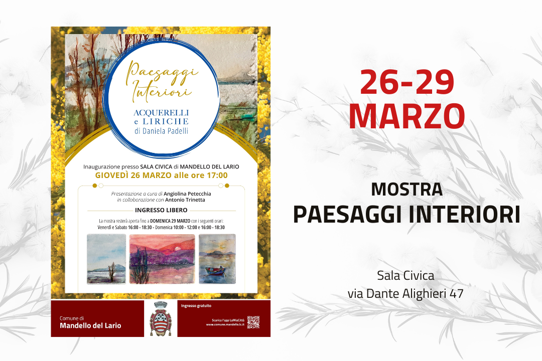 L'immagine riporta i dettagli dell'evento presenti in descrizione