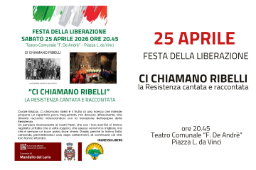 L'immagine contiene informazioni sull'evento