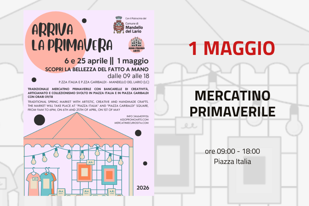 L'immagine riporta i dettagli dell'evento presenti in descrizione 