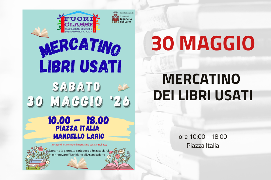 L'immagine contiene i dettagli dell'evento riportati nella descrizione