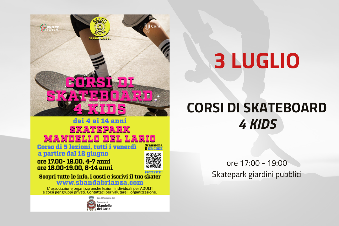 L'immagine riporta i dettagli dell'evento presenti in descrizione