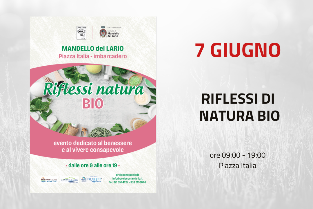 L'immagine riporta i dettagli dell'evento presenti in descrizione