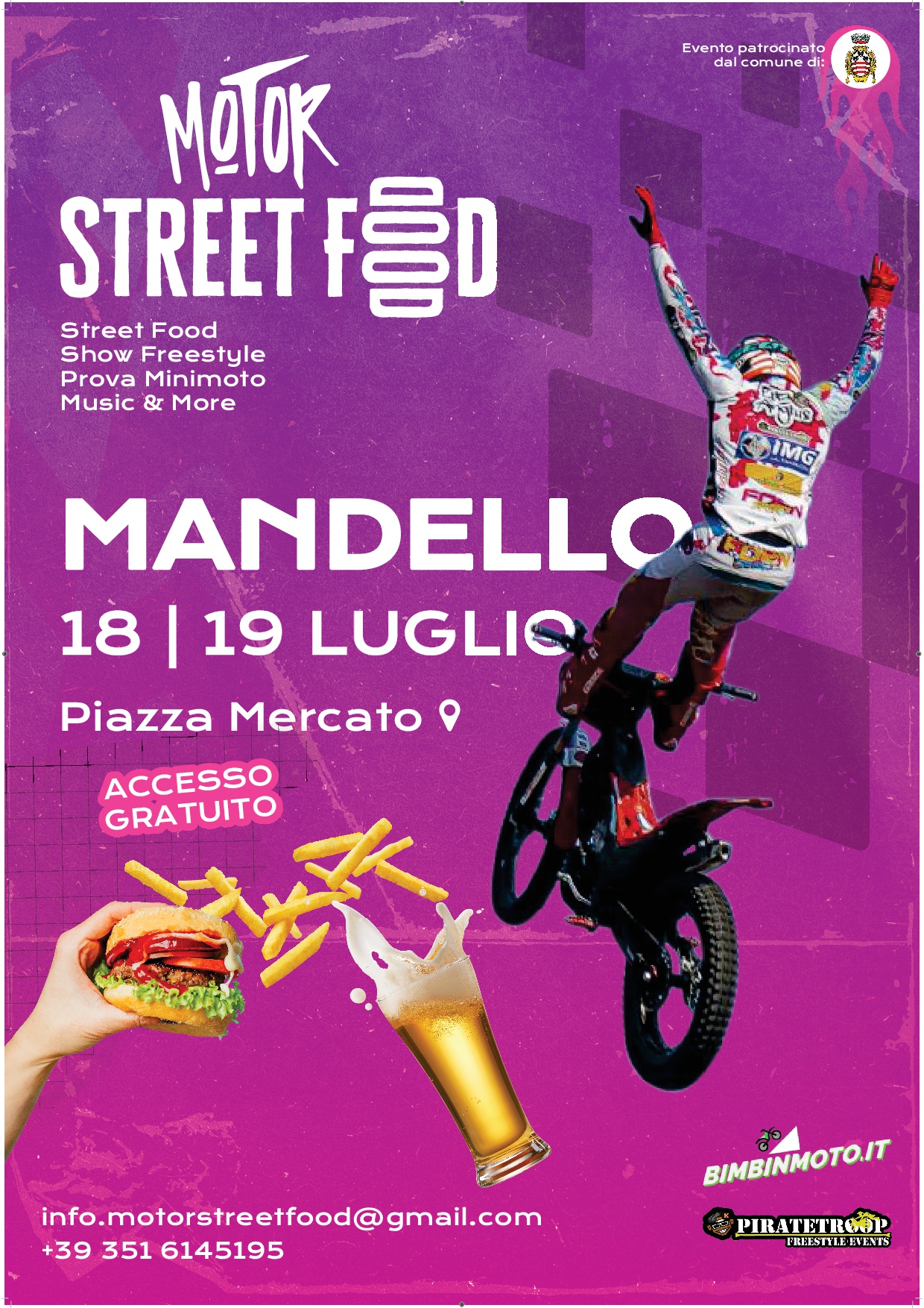 L'immagine riporta i dettagli dell'evento presenti in descrizione