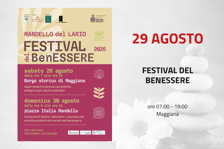 L'immagine riporta i dettagli dell'evento presenti in descrizione